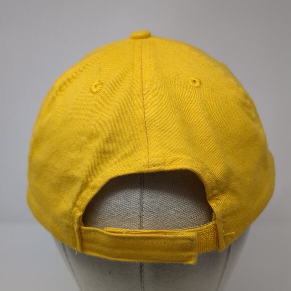 The Filibuster Strapback Baseball Cap Yellow One Size Adjustable Embroidered AMC - Picture 7 of 11